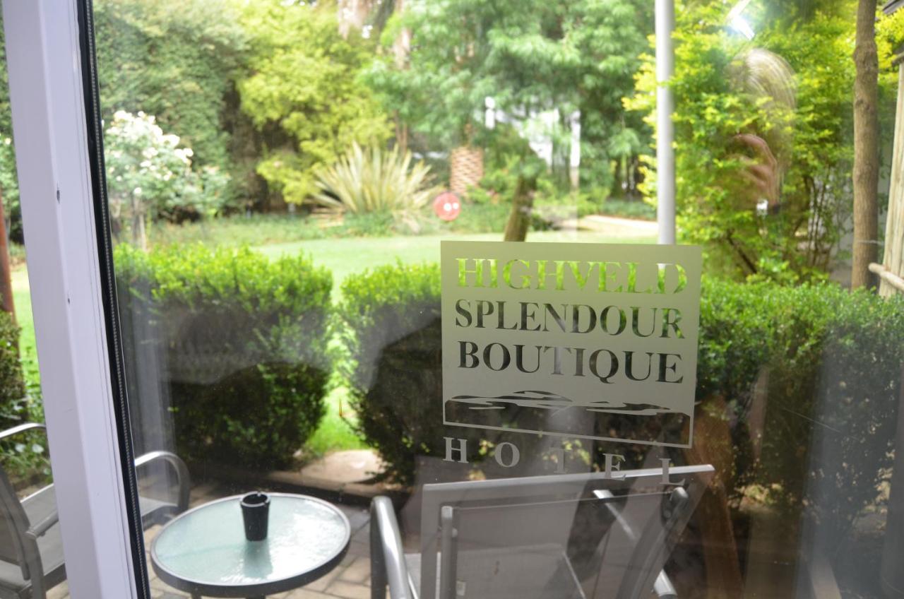 Highveld Splendour Boutique Bed And Breakfast Ermelo Exterior photo